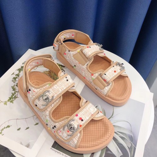 Chanel Flat Sandals 022157CFS 